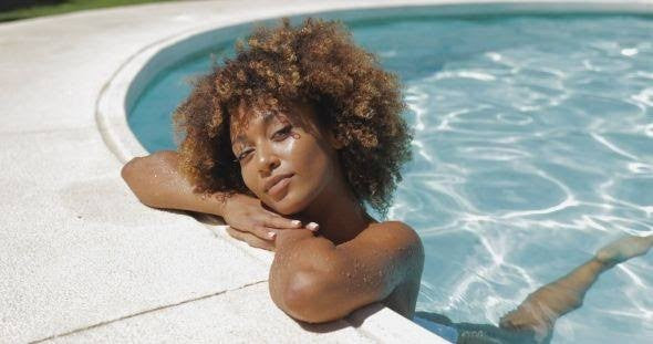 Swimming With Afro Hair