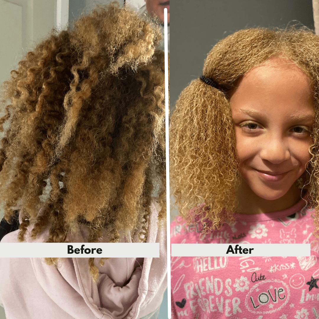 Washday PRODUCTS for curly + Afro children