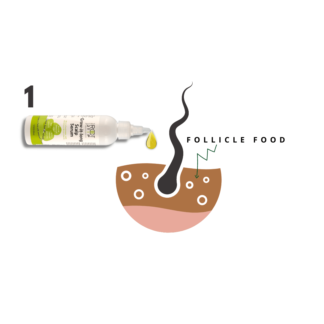 Root2Tip Harvest Hair Growth Kit — Plant-Based Alopecia & Thinning Hair Treatment