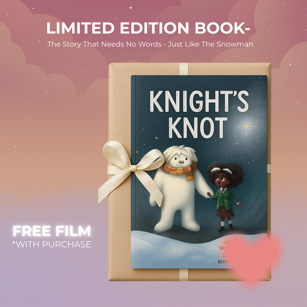 Knight's Knot - Wordless Illustrated Storybook | A Winter Hair Care Adventure (Paperback)
