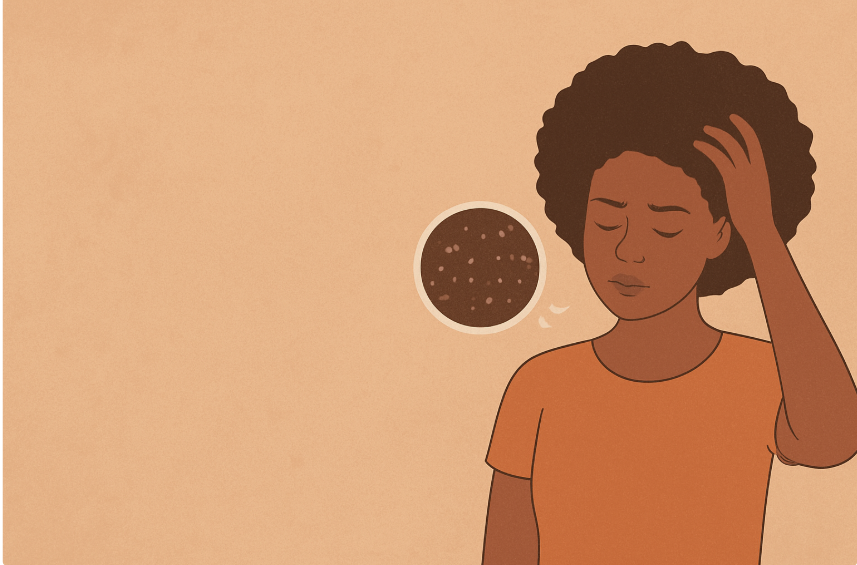 Dry Scalp vs Dandruff in Afro Hair: How to Tell the Difference (And Treat It Properly)