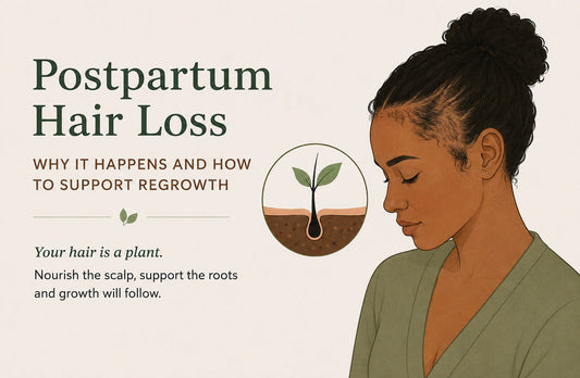 Postpartum Hair Loss: Why It Happens and How to Support Regrowth