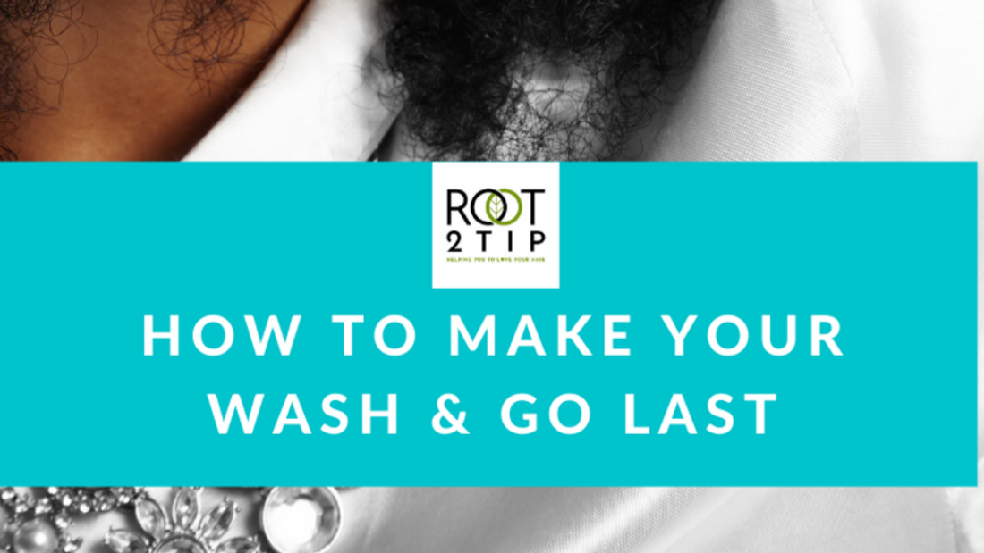 Wash and Go Routine For Black Hair