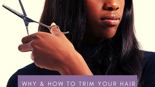 how to trim black hair blog banner