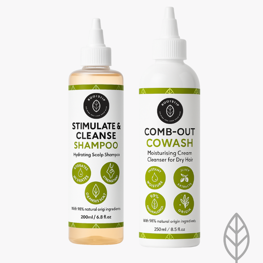 Aloe + Mint SLS-Free Shampoo and Co-wash Condioner Duo