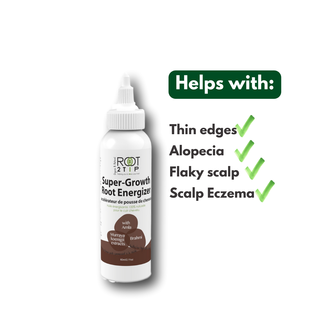 The ROOT Energizer Scalp Oil - 100% Natural oil for Alopecia