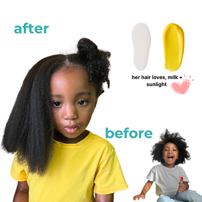 Sunlight Curl Creme - Dry Hair Moisturiser for Afro + Curly Kids Hair