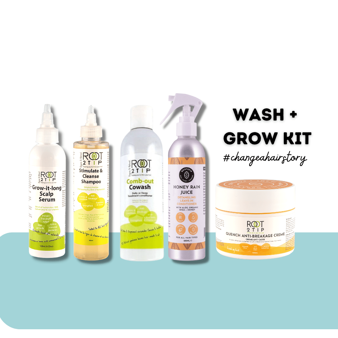 Subscribe and Save 50% Off  - WASH & Grow Kit™️ For Afro hair + Curls