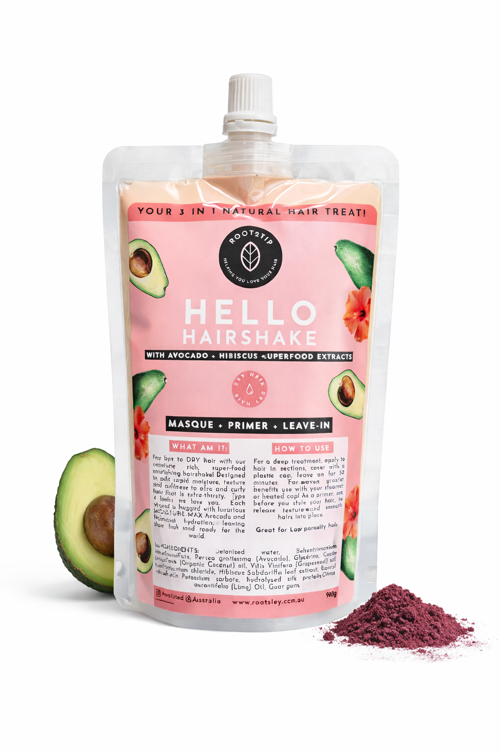 The Hairshake - 3 in 1 Superfood Moisture cream