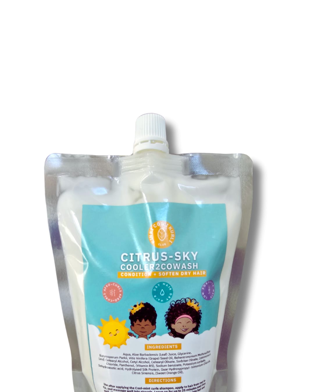 Curly-Afro Cowash and Deep Conditioner (Citrus-Sky Cooler2wash)