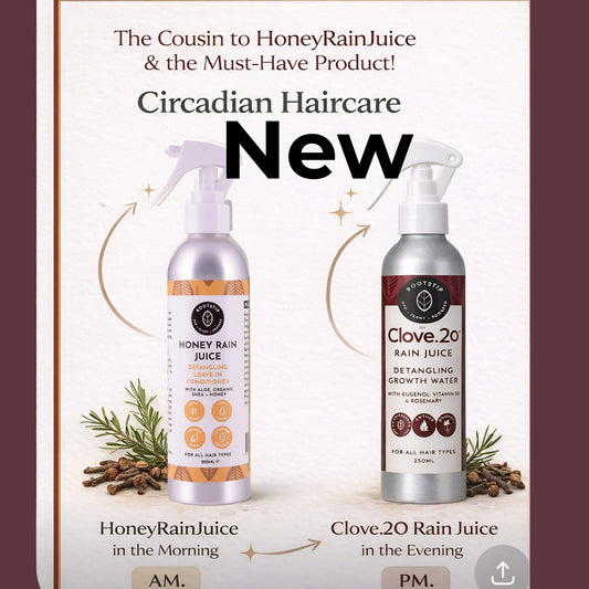 Root2Tip CLOVE2O Rain Juice — Leave-In Conditioner & Detangler for Afro & Curly Hair