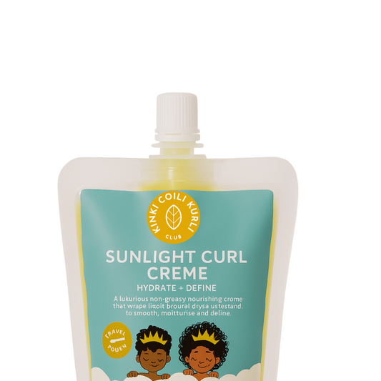 Sunlight Curl Creme - Dry Hair Moisturiser for Afro + Curly Kids Hair