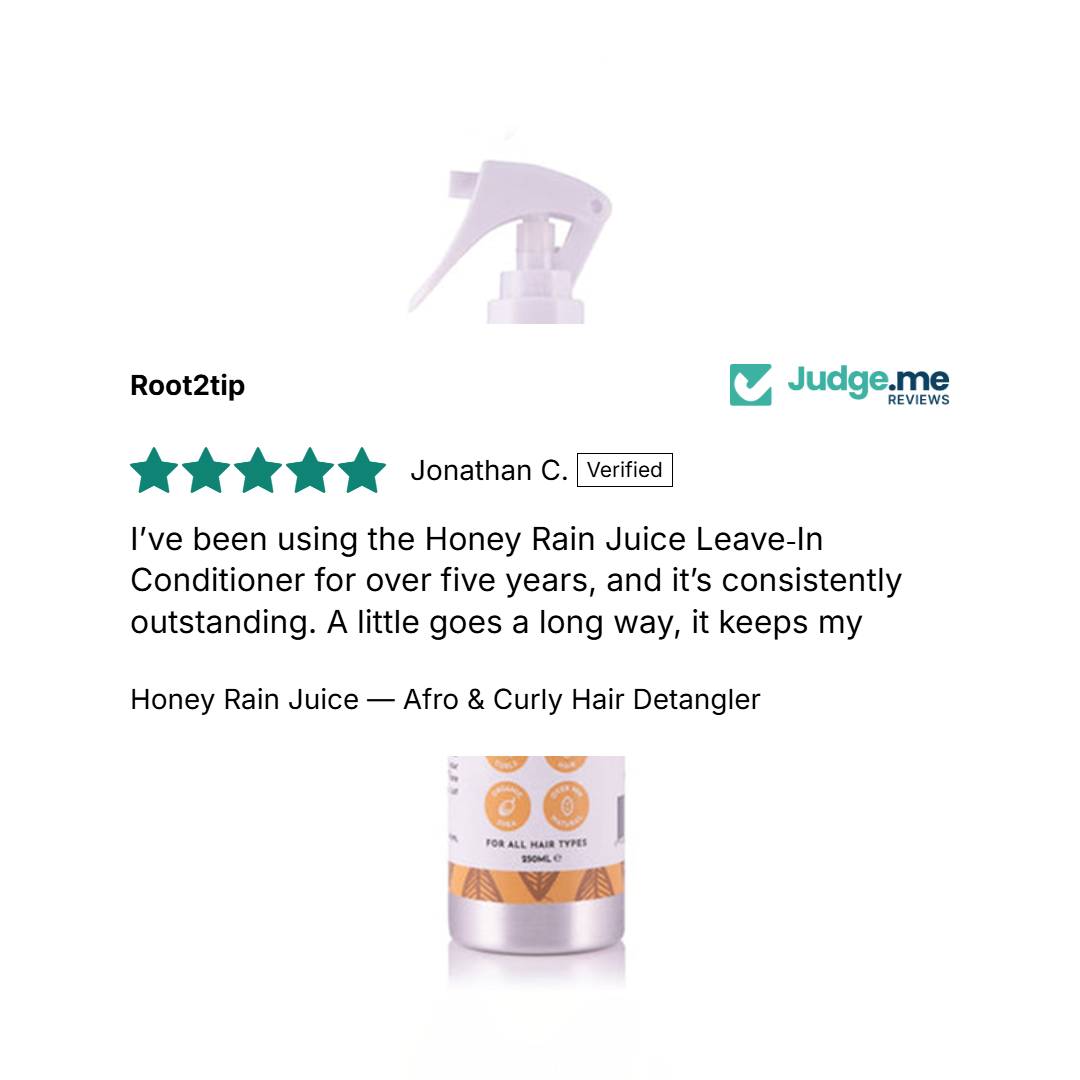 Honey Rain Juice — Afro & Curly Hair Detangler