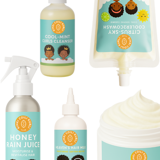 Afro-Curly Kids Kit - (Full Wash-Day)