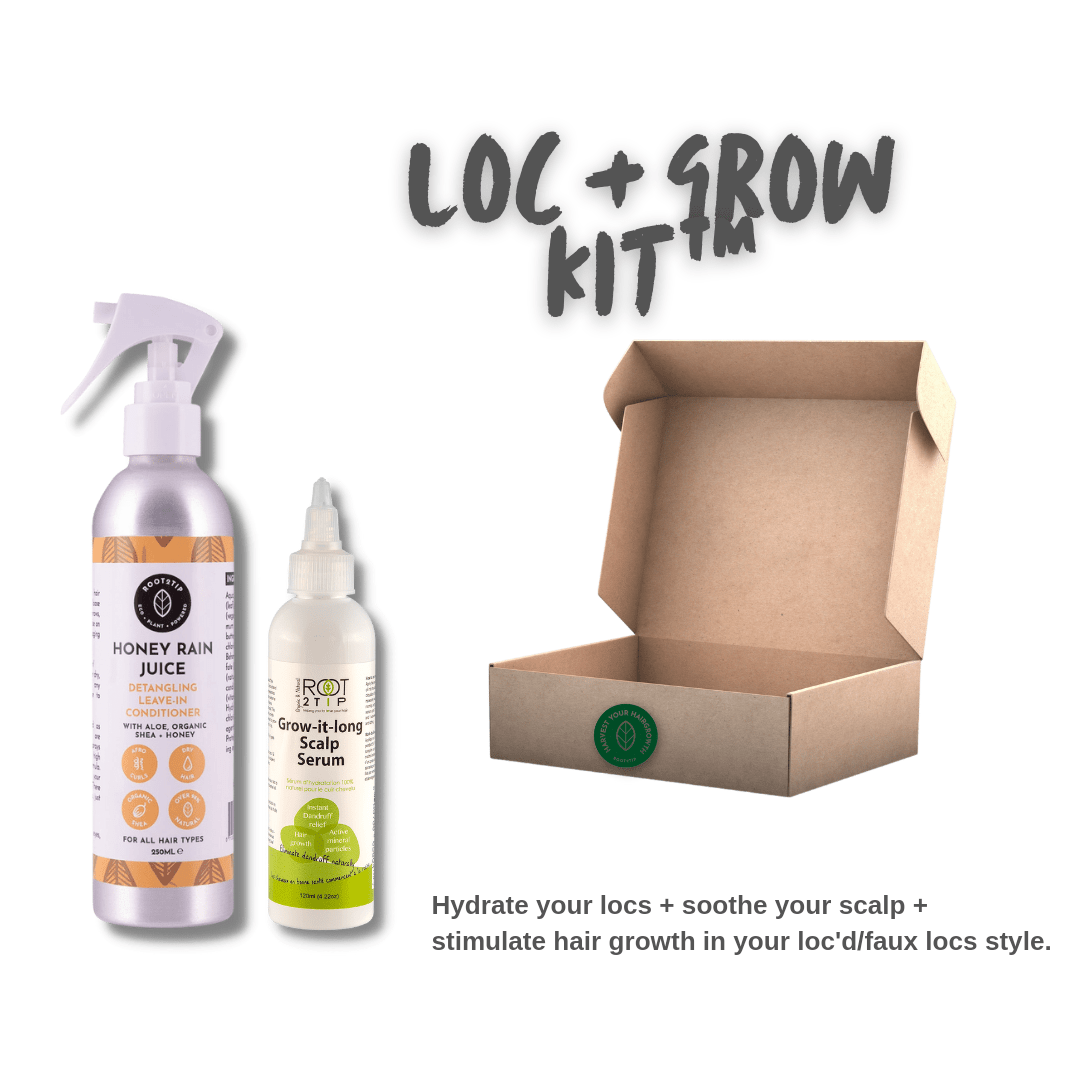 Loc Root Loc Care & Growth Kit for Healthy Locs | Root2Tip – Root2tip