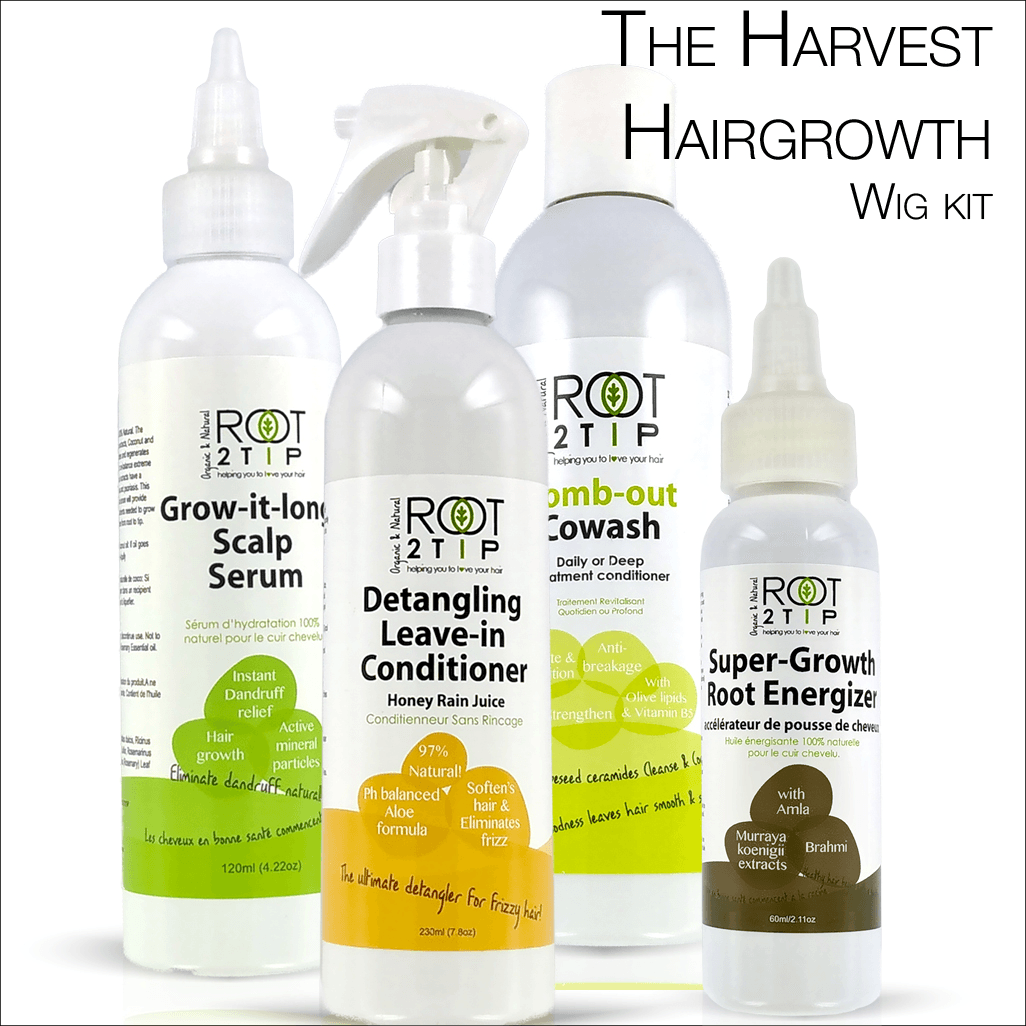 The Harvest Hairgrowth Wig and Braids System - For Afro hair and curls